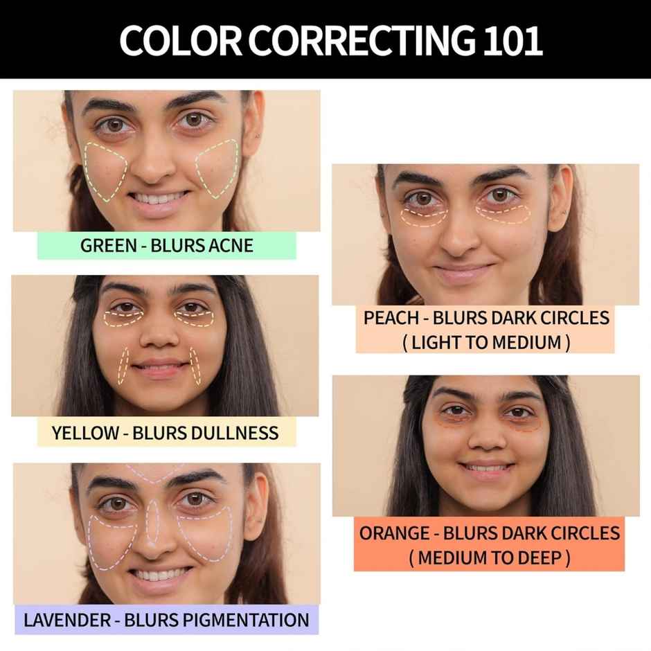 Nykaa Instablur Color Corrector Stick - Orange