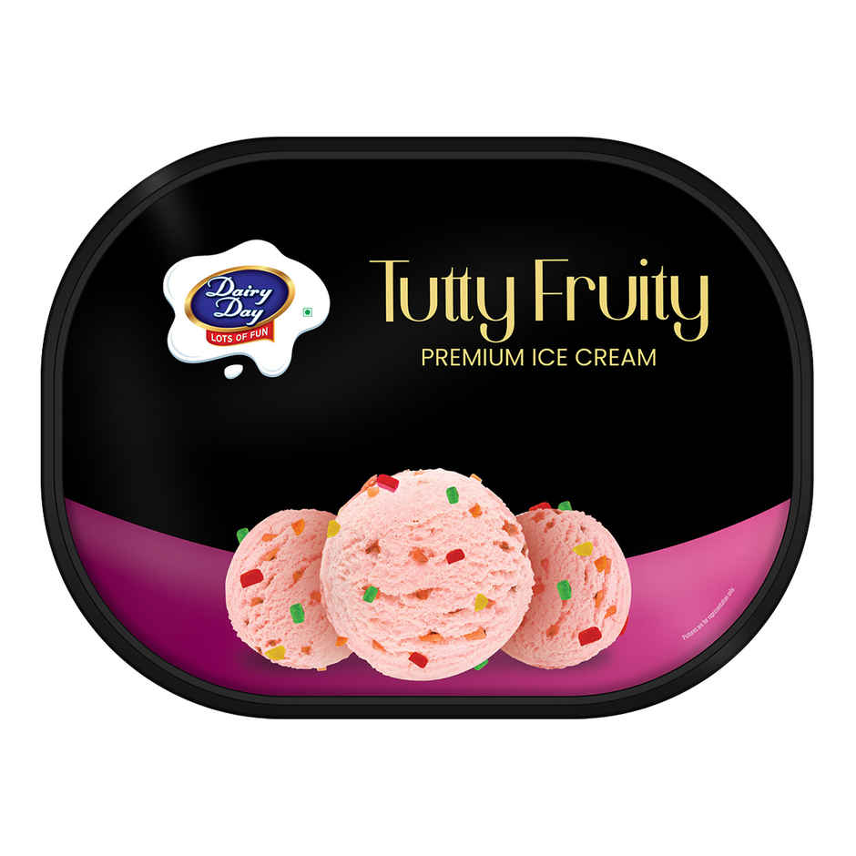 Dairy Day Tutti Frutti Ice Cream Tub | Creamy & Fruity