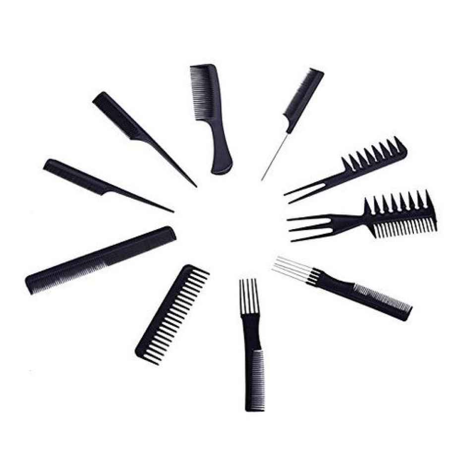 Bronson Professional Combs set with Multipurpose Styling Comb For All Hair Types