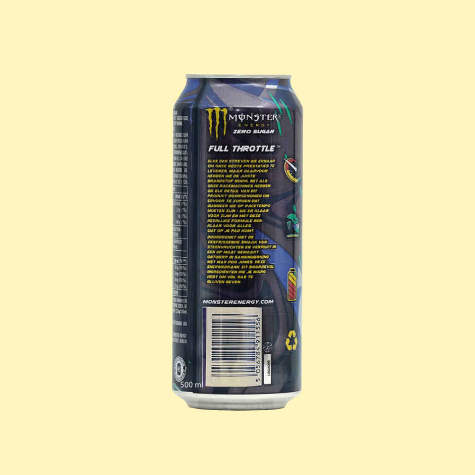 Monster Full Throttle Zero Sugar High Caffeinated Drink