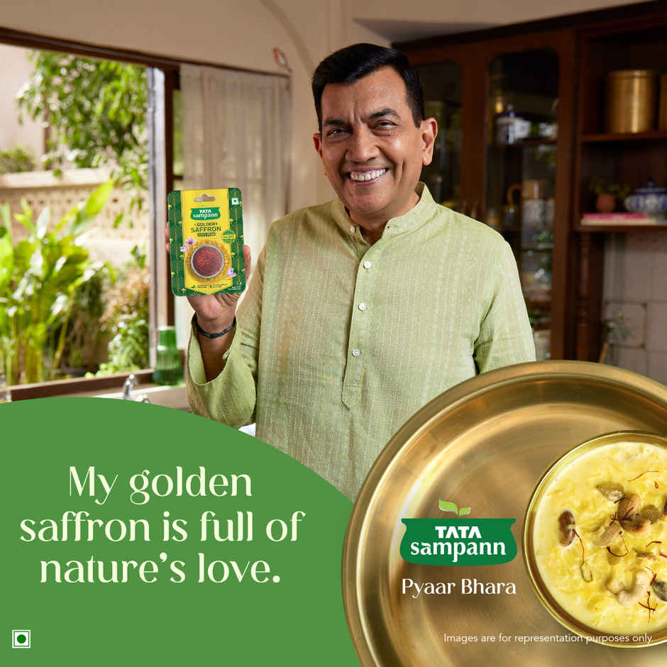 Tata Sampann Golden Saffron | Natural Aroma And Colour | Pure Kesar