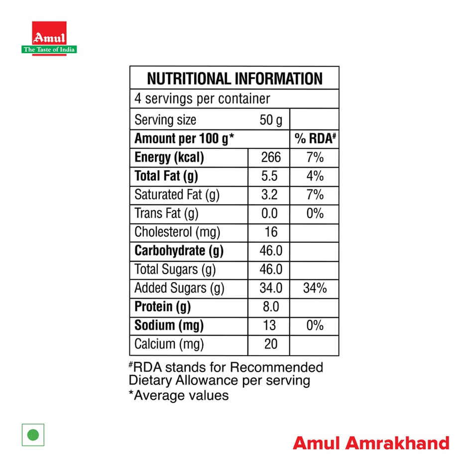 Amul Real Mango Amrakhand
