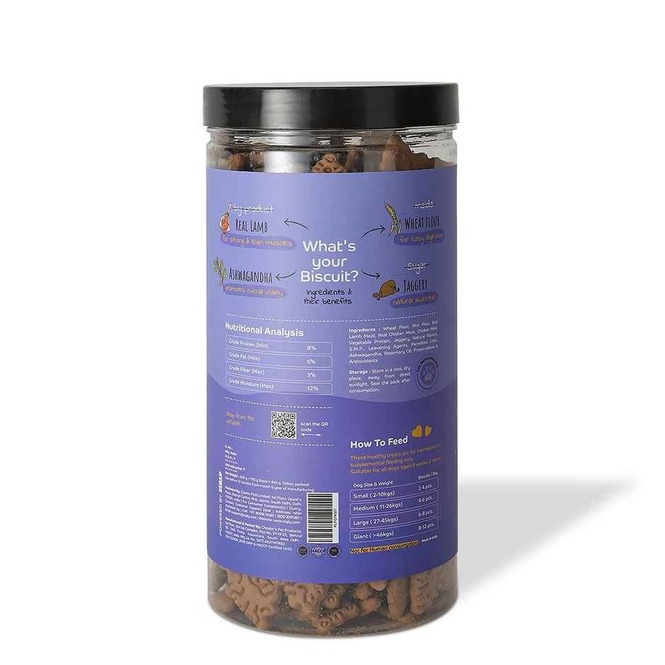 Applod Lamb Dog Biscuit With Ashwagandha