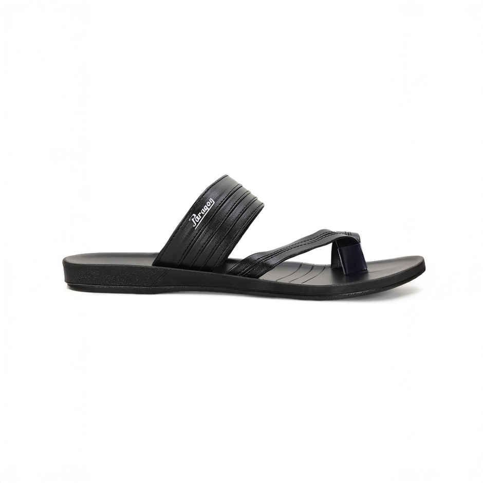 Paragon Men's Black Pu Sandals PUK2234G UK 8