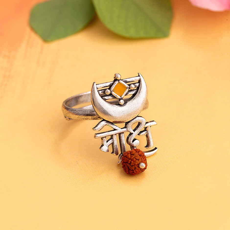 Voylla Aham Brahmasmi Moksh Inscription Ring