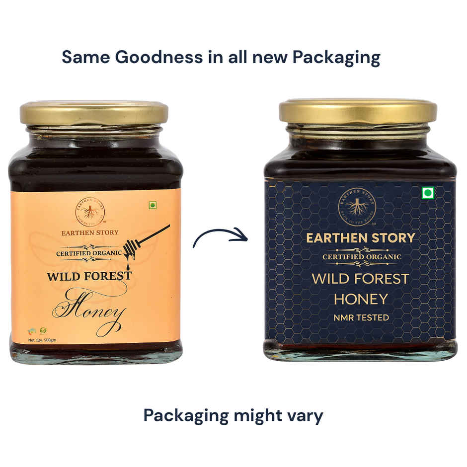 Earthen Story Organic Wild Forest Honey
