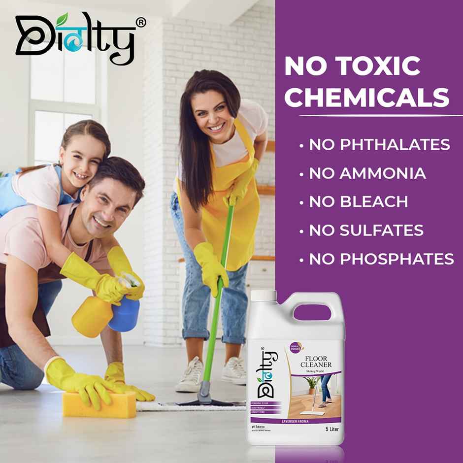 Diolty Ecofriendly Lavender Bathroom Surface Cleaner