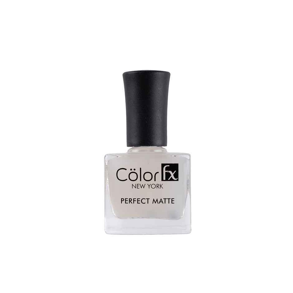 Color Fx Transparent Matte Top Coat Nail Polish, Long Lasting Nail Paint, 154