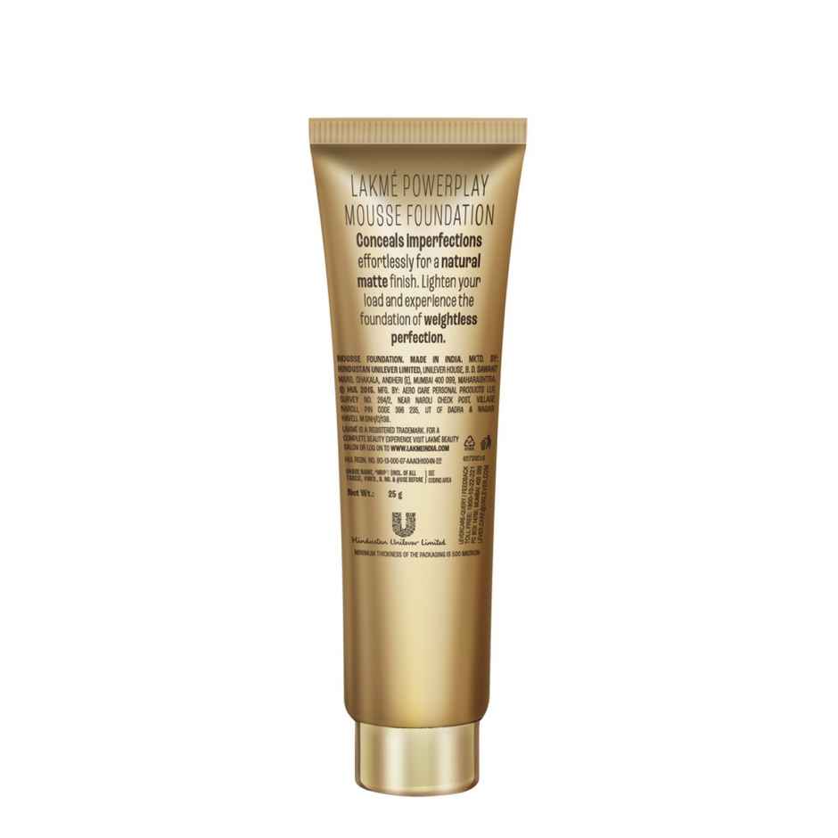 Lakme 9 To 5 Weightless Mousse Foundation | Beige | Vanilla