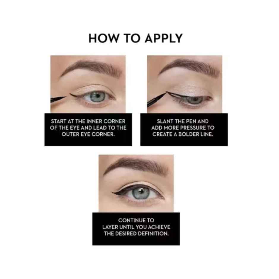 SUGAR Cosmetics Arrested For Overstay Waterproof Eyeliner- 01 I'll Be Black (Black)