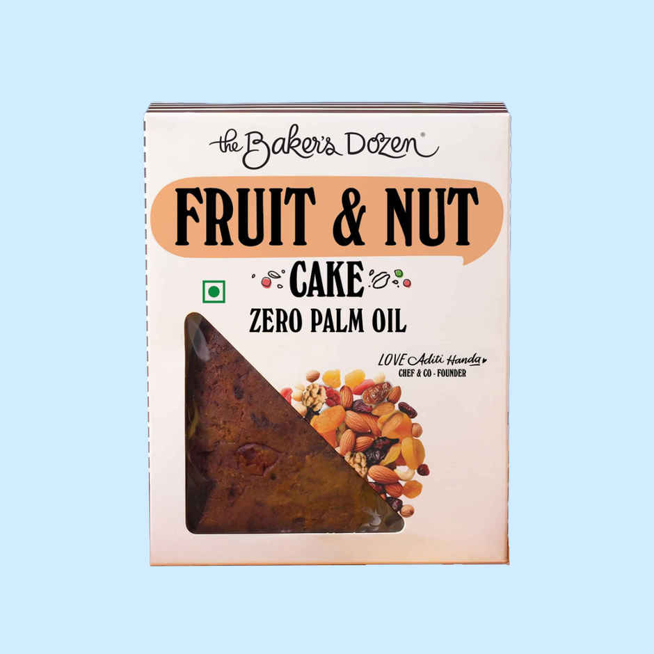 The Baker's Dozen Fruit & Nut Cake | Eggless Cake | Tea Cake | Pound Cake | Plum Cake