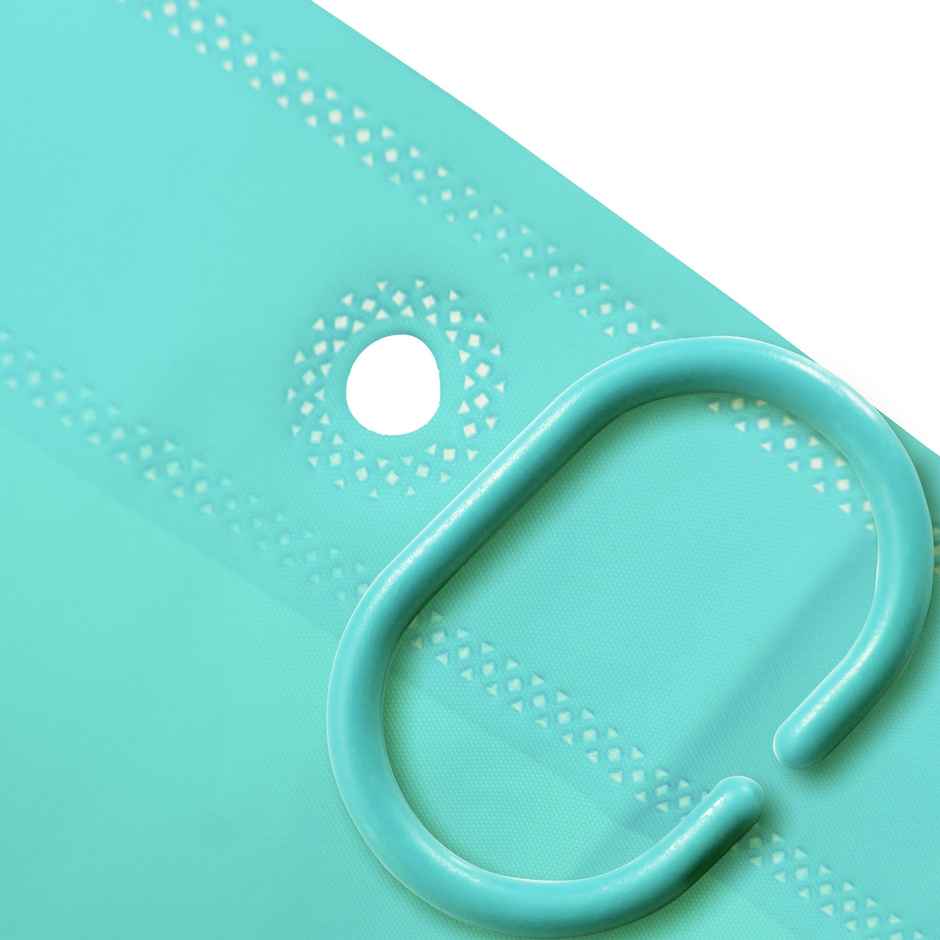 Story@Home 1 U Shower Curtains | Light Blue