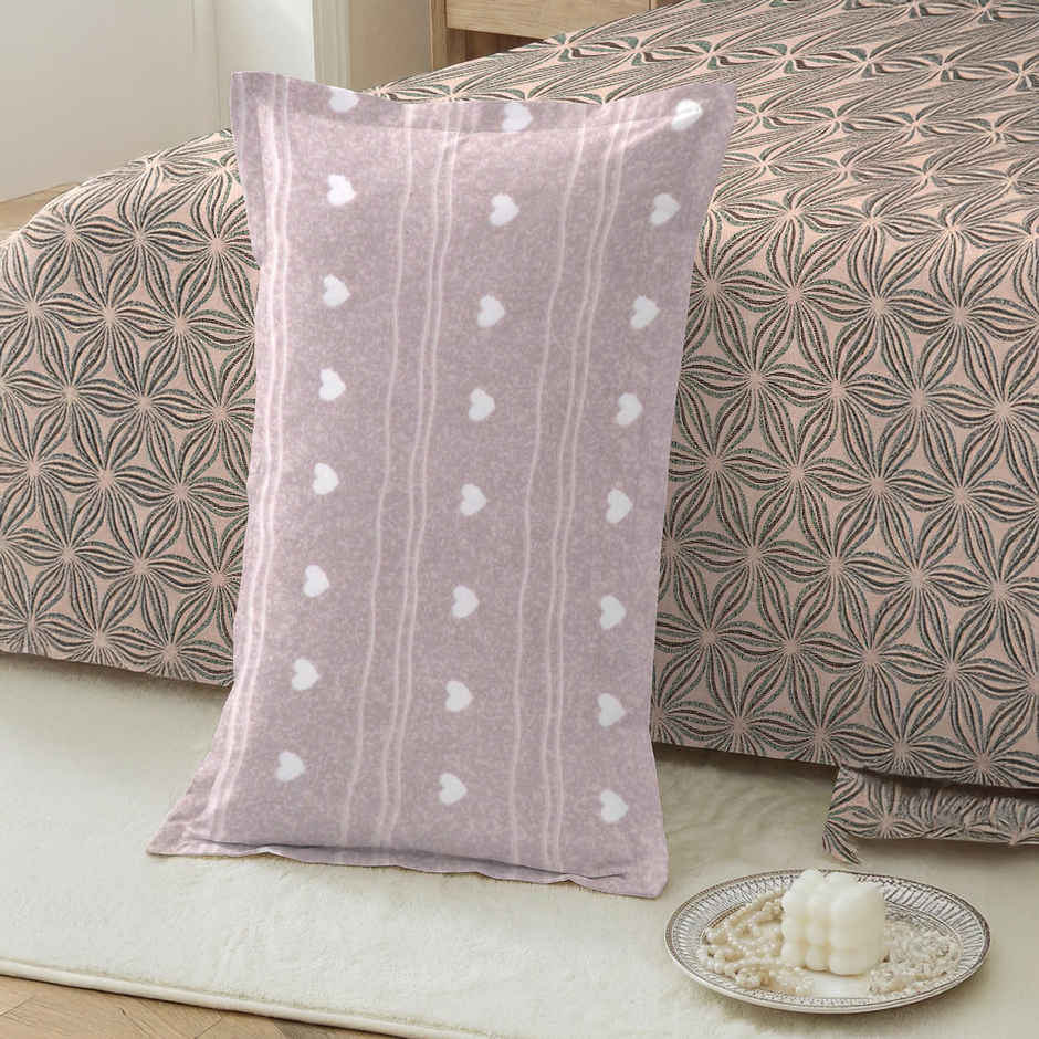 Dream Living 135 GSM King Bedsheet Set |275 x 275 cm| With 2 Pillow Covers