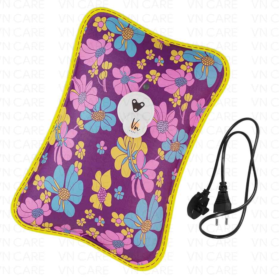 Capsicum Floral Print Hot Bag - Electric