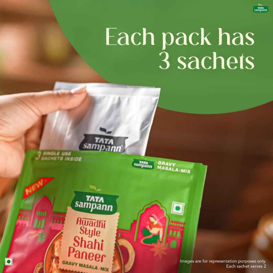 Tata Sampann Awadhi Style Shahi Paneer Gravy Masala Mix