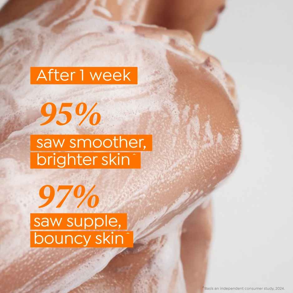 Dove 3% Brightening Serum + Vitamin C Glow Recharge Serum Body Wash