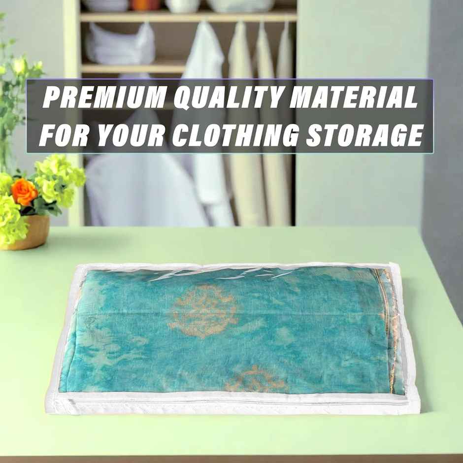 Kuber Industries Clothes Organizer (Pack of 24) | Saree | Salwar Suit | Lehenga | Multicolor