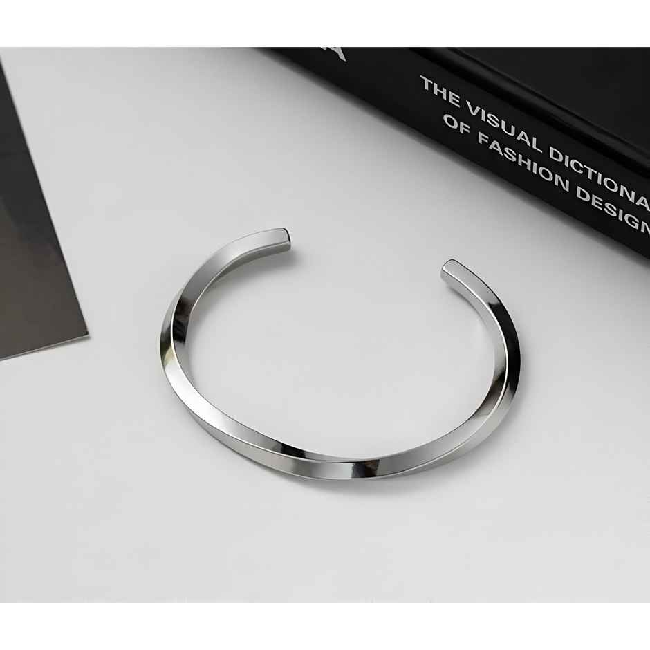 Fashion Frill Men's Western Bracelet Silver Onesize