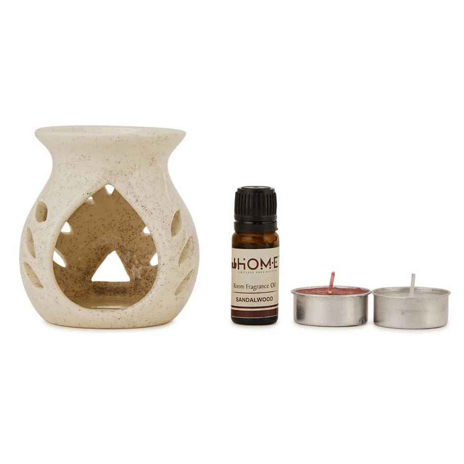 Fabindia Ceramic Glazed Diffuser Gift Set