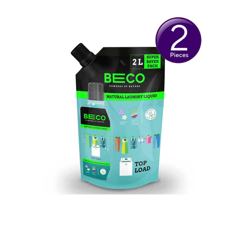 Beco Top Load Laundry Detergent Liquid Refill | Combo