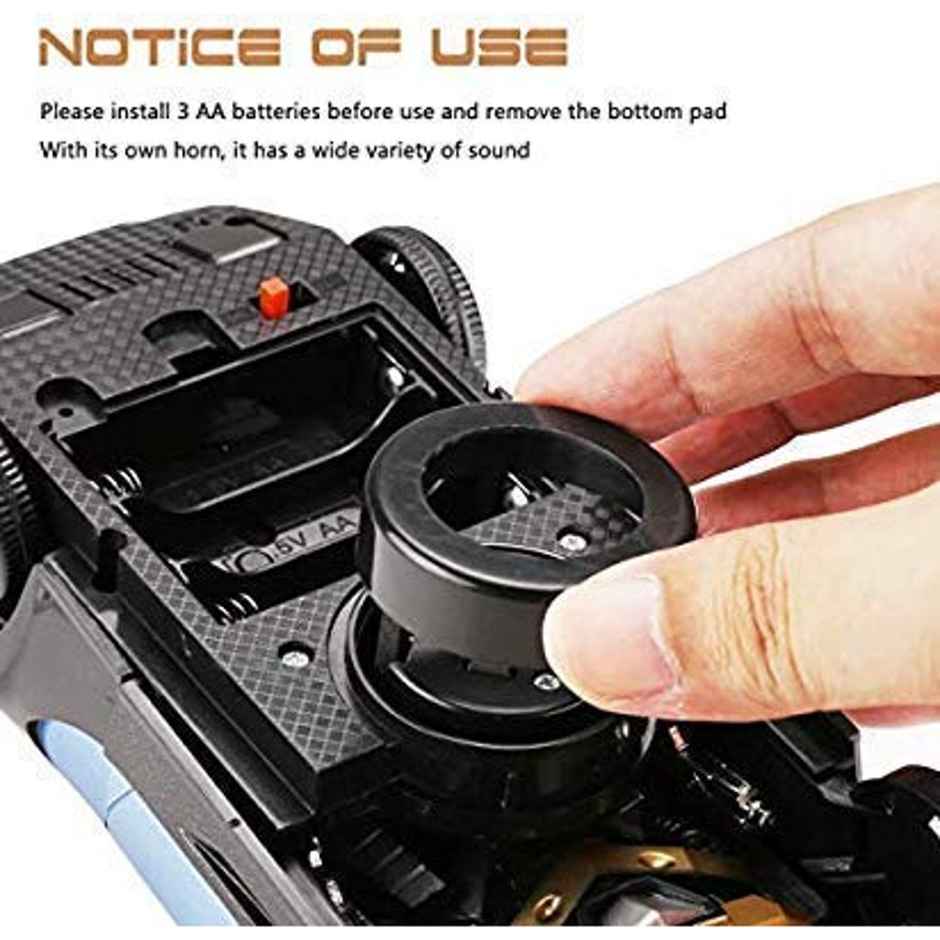 Fablue Transforming Robot Racing Car Toy For Kids | Multicolor