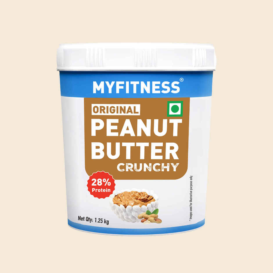 MyFitness Original Peanut Butter Crunchy Spread | High Protein