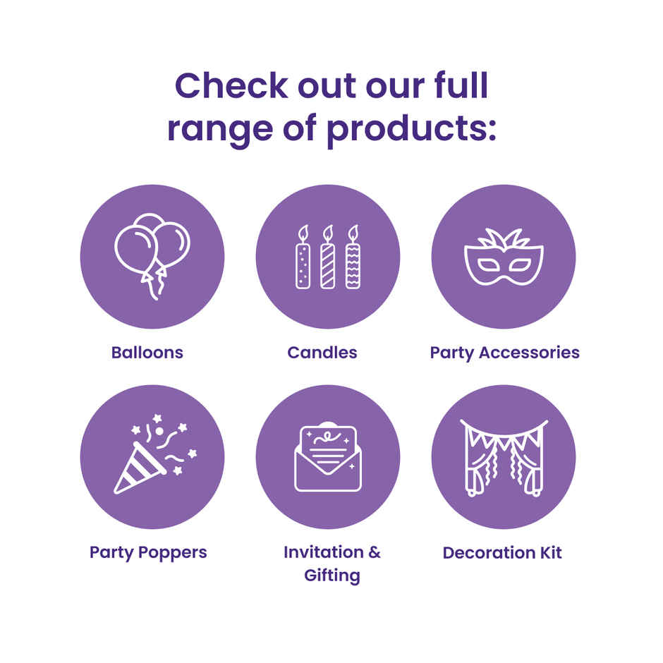 Let's Vybe Pets Birthday Decoration Kit