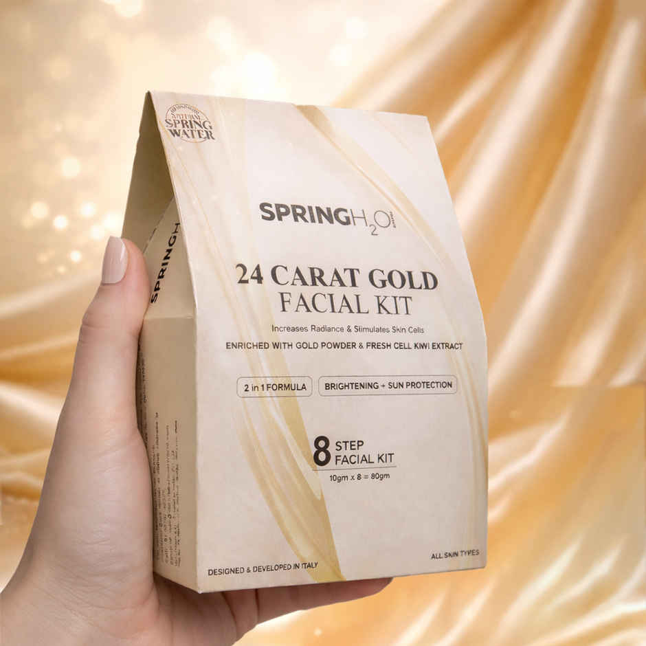 Spring H2O 24 Carat Gold Facial Kit With Magic Glow Skin