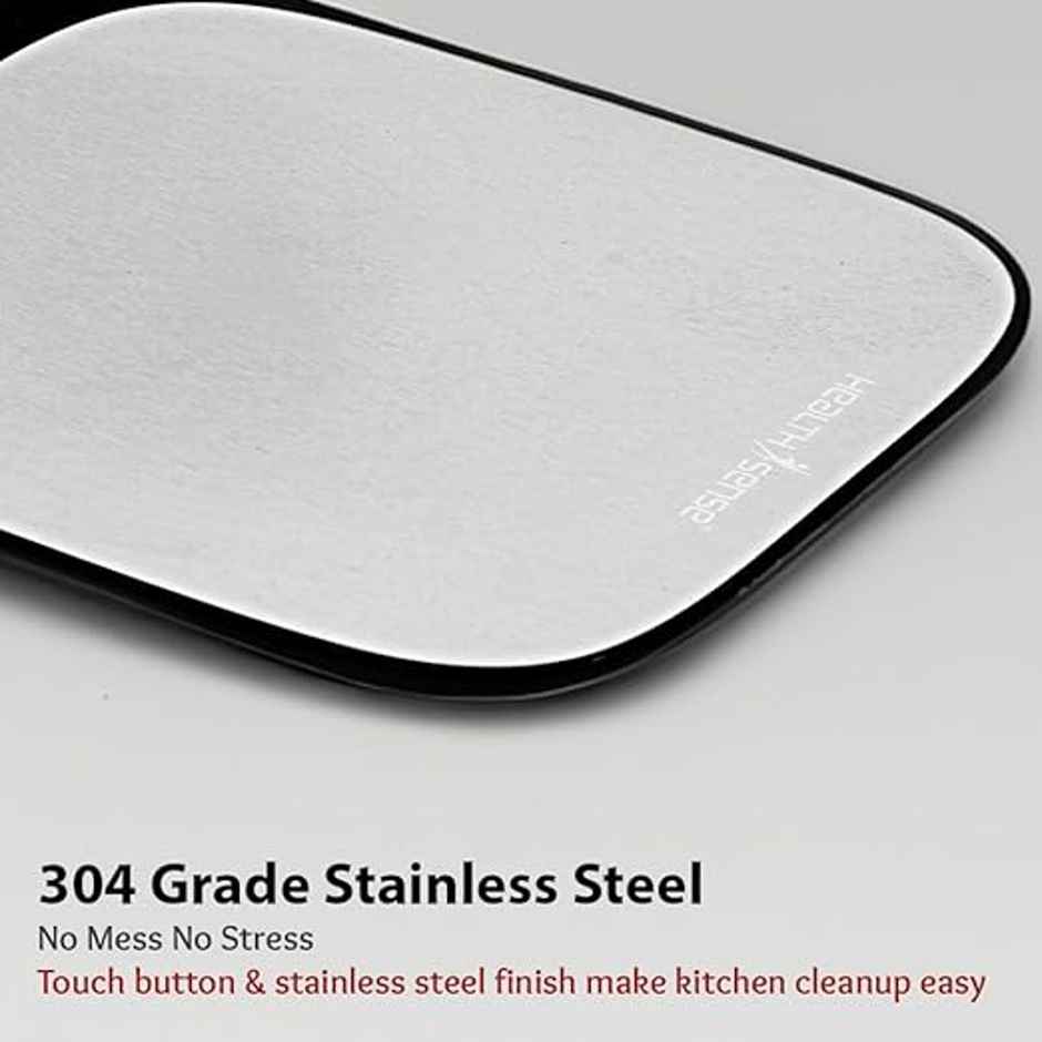 Healthsense Weight Machine For Kitchen, Kitchen Food Weighing Scale, Chef-Mate Ks70