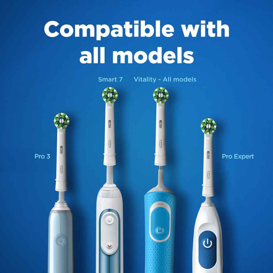 Oral-B Cross Action Electric Toothbrush Soft Brush Heads
