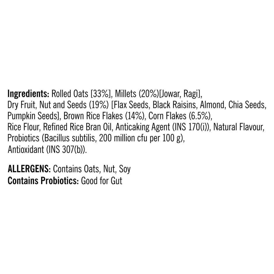 Tata Soulfull Ultimate Probiotic Millet Muesli | Gut Health | 0% Added Sugar | High Fibre
