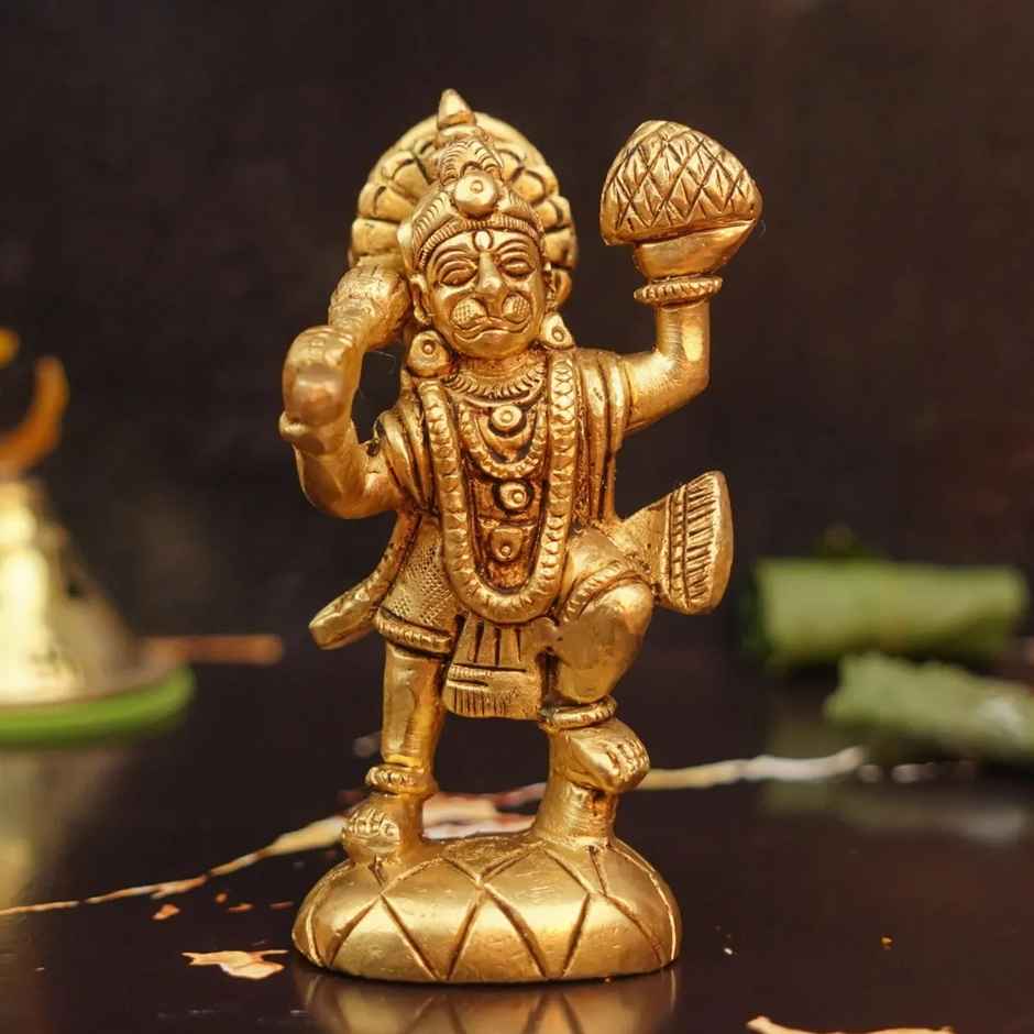 Lord Hanuman Idol | Shri Hanuman Carrying Dronagiri Mountain | ServDharm