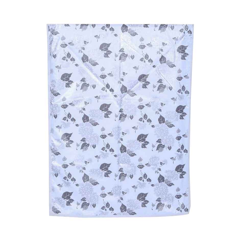 Daluci Front Load Washing Machine Cover For Lg - 6.5-8 kg | Half White and Grey | 63 x 63 x 81 cm