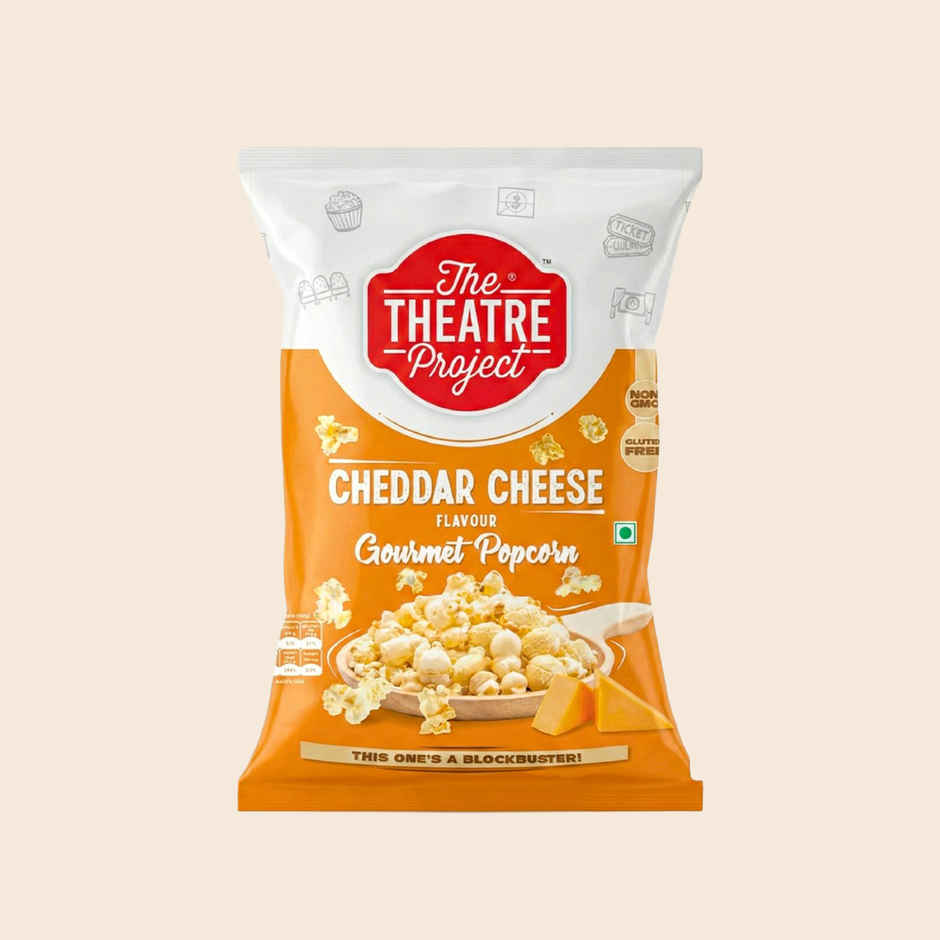 TTP Gourmet Popcorn | Cheddar Cheese | Cheesy & Crunchy