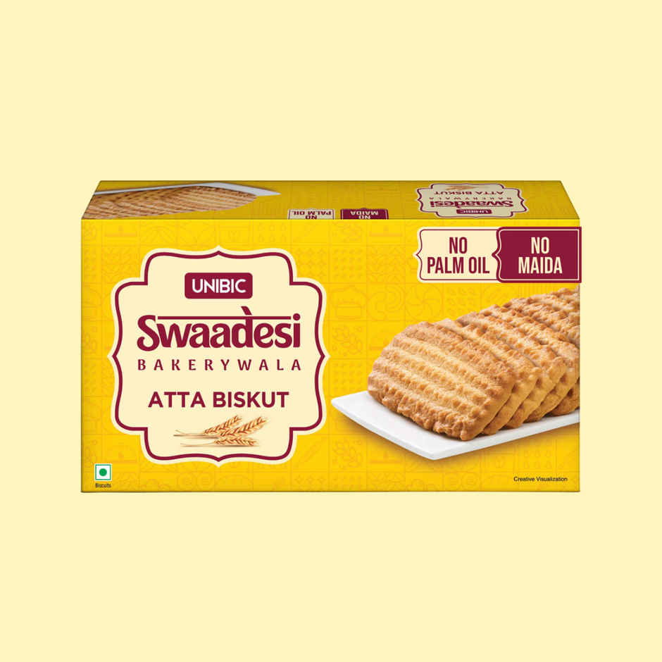 UNIBIC Swaadesi Atta Bakery Biskut | No Maida | No Palm Oil