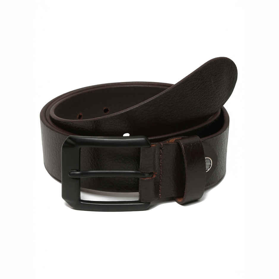 Teakwood Men's Leathers Belt | Dark Brown 40 in