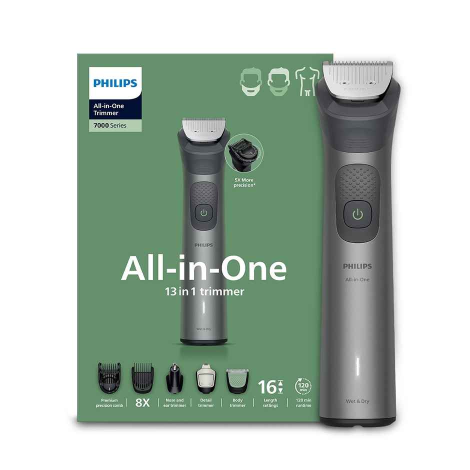 Philips AllinOne Trimmer 7000 Series 13in1 with BeardSense & Premium Precision Comb MG7922/15