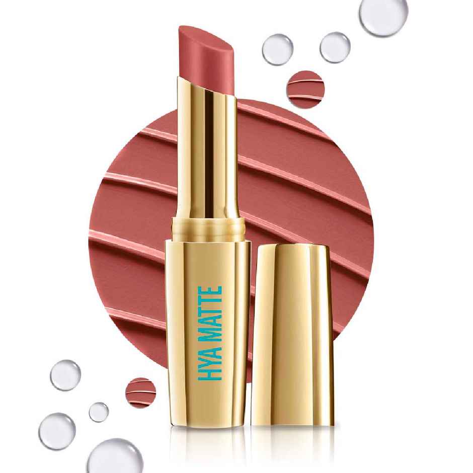 Lakme 9to5 Hya Matte Lipstick | Boss Lady Brown