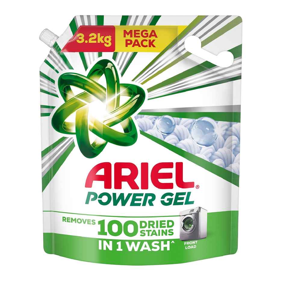 Ariel Power Gel Liquid Detergent for Front load washing machine