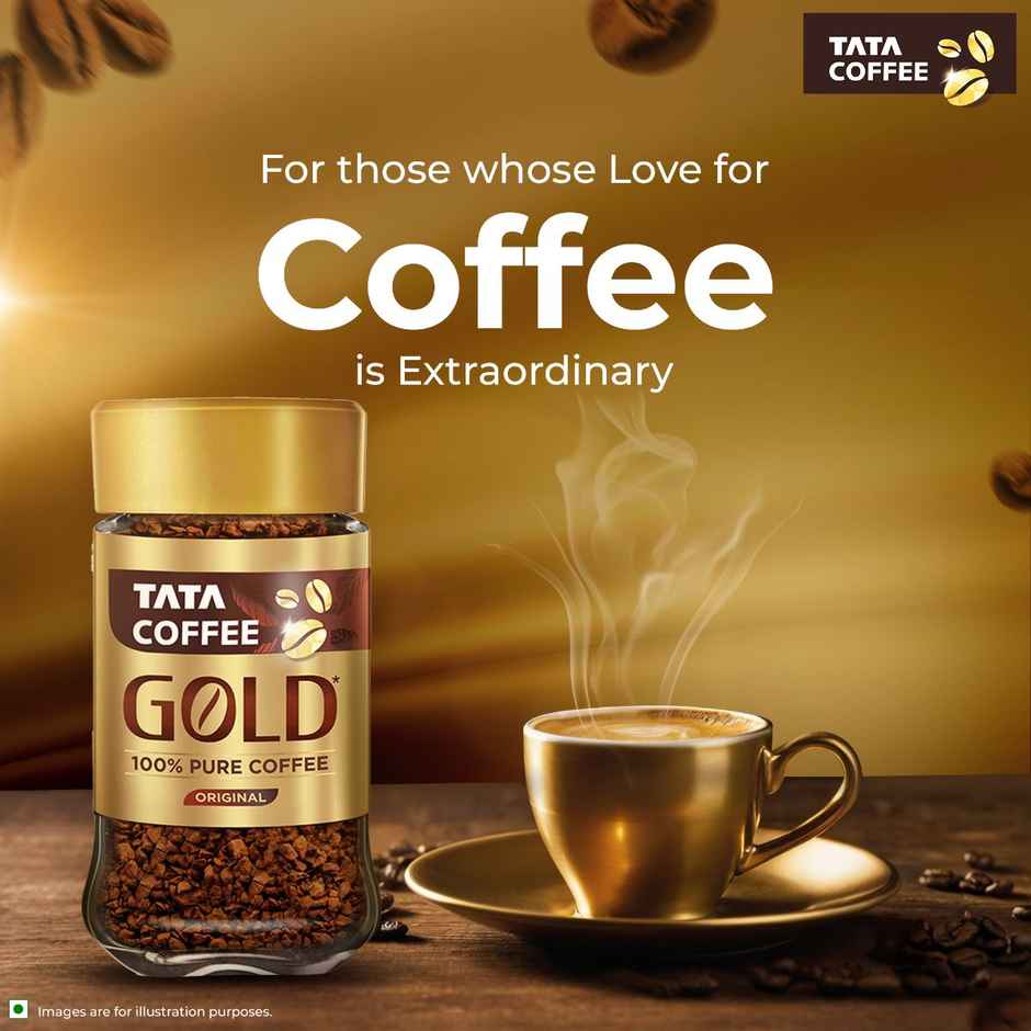 Tata Coffee Gold 100% Pure Classic Instant Coffee