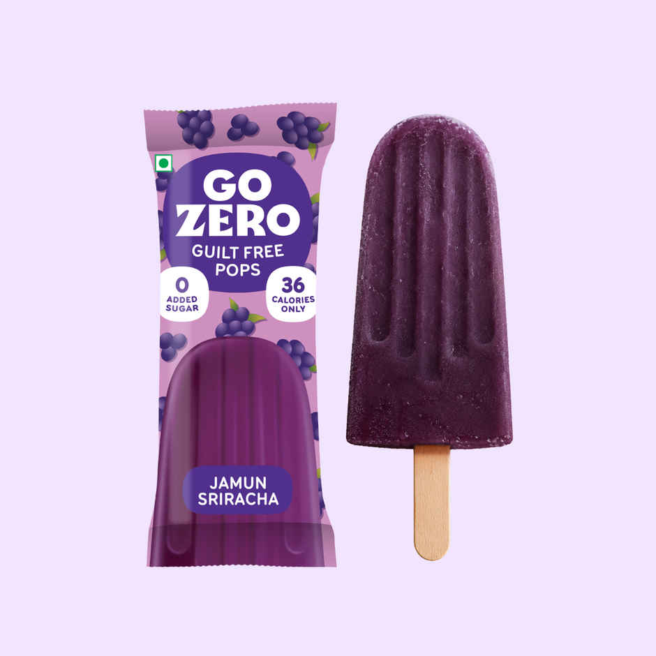 Go Zero Jamun Sriracha Guilt Free Fruit Pops