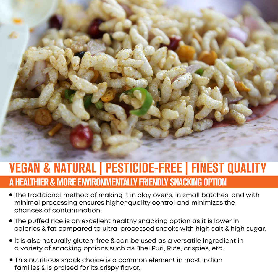 Safe Harvest Pesticide-Free Puffed Rice