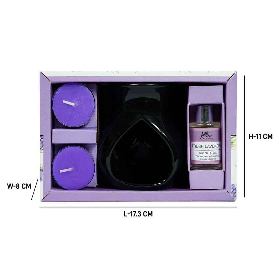 Pan Aromas Burner Gift | Fresh Lavender | Decorative & Pleasant