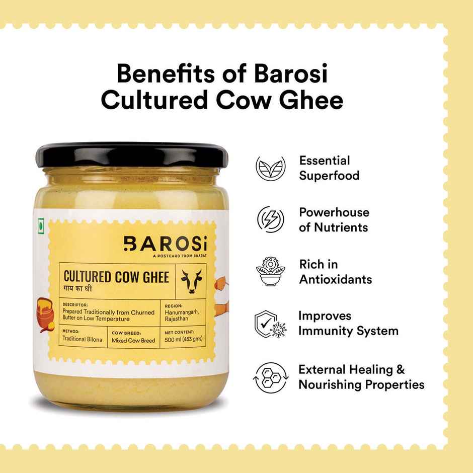 Barosi Cultured Cow Ghee