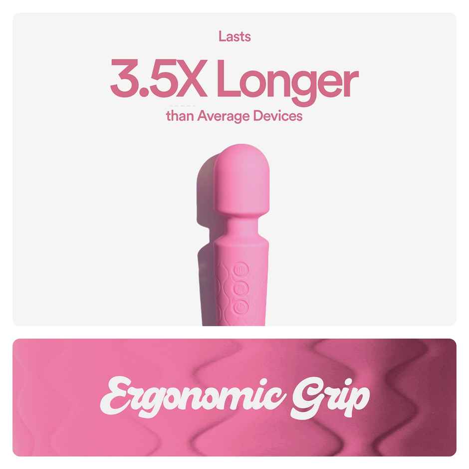 Bold Care Rhythm 20 Modes 360 Movable Head Flexible Wand | 1 Year Warranty