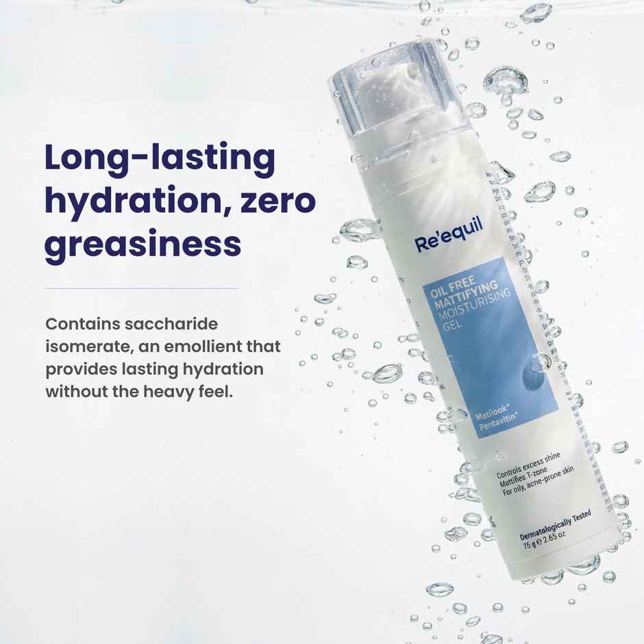 Re'equil Oil Free Mattifying Moisturising Gel