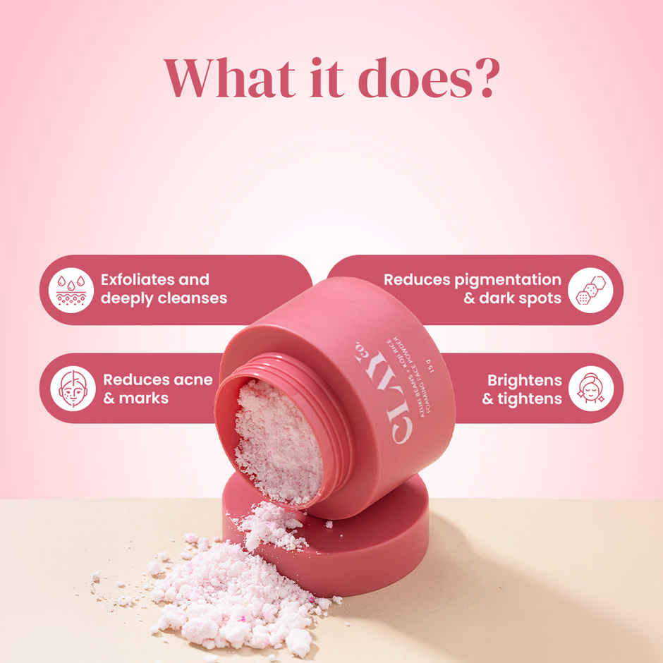 Clayco Azuki Beans + Koji Rice Foaming Face Powder