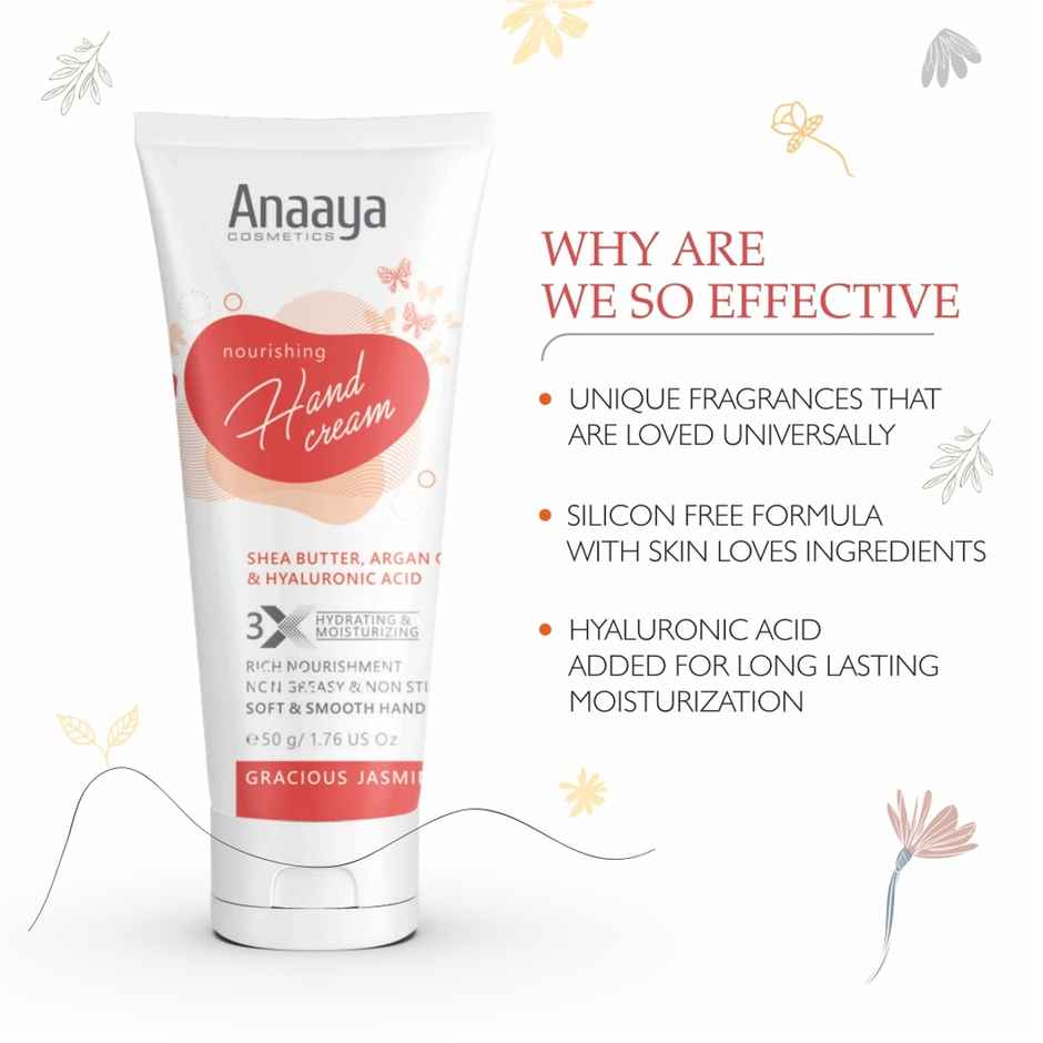 Anaaya Nourishing Hand Cream - Gracious Jasmine