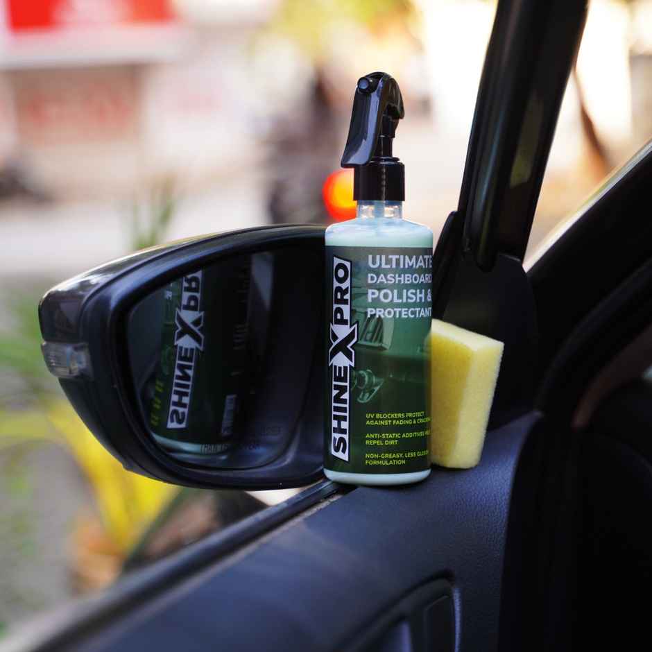 ShineXPro Car Dashboard Polish & Protectant Spray | Repels Dust | Restore Original Finish