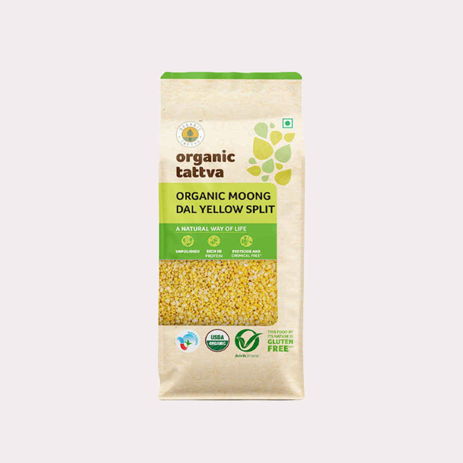 Organic Tattva Organic Moong Dal Yellow Split